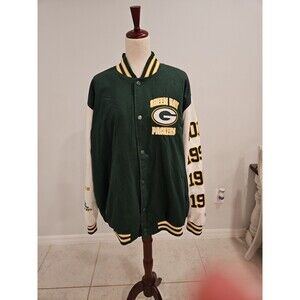 Green Bay Packers Super Bowl XLV Varsity Jacket G-III Men’s 2XL NFL
